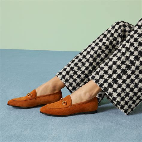 gucci light brown shoes|gucci jordaan loafer brown.